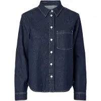 Pieces Blouse 'PCSilke' donkerblauw