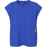 Pieces Bodywarmer 'KATTY' blauw