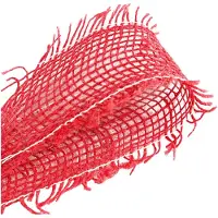 vidaXL Jute Roll 5 x 500 cm Rood