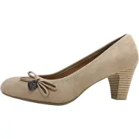 s.Oliver Damenschuhe Pumps Klassisch Beige Freizeit