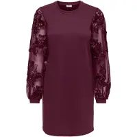 JDY Jurk 'JDYFairview' roodviolet