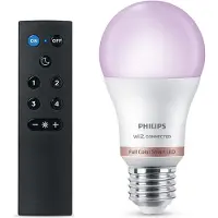 Wiz Smart Lighting - Gekleurd En Instelbaar Wit Licht Dimbaar E27 WIZ App Wifi Starterkit Slimme Verlichting Wit