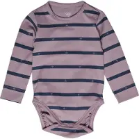 Hummel Rompertje/body bordeaux / zwart