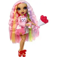Rainbow High Pretty in Paris-modepop Kia Hart (zachtroze) van 28 cm met statementoutfit, stijlvolle handtas, speelgoed of cadeau voor meisjes, kinderen van 4-12 jaar