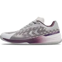 Hummel Sportschoen lichtgrijs / donkerlila
