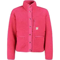 Protest Fleece jas 'PRTLUX' lichtroze