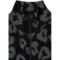 Cecil Dames Dubbelzijdig vest met kraag en ritssluiting - Blauw - L