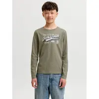 Jack & jones 2-pack Logo Longsleeved T-shirt Boys 128 Groen