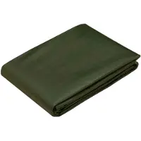 vidaXL Zeil met Oogjes Groen 8 x 12 m 260 gsm PE
