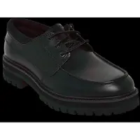 Timberland Heren Zwarte leren schoenen van Britton Drive (40), Leer, Plat, Veters, Casual TB0A42KGW021