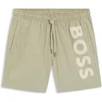 BOSS Heren Zwembroek Octopus beige (XL), Strandkleding, Polyamide 50514502