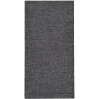 Himla Fina servet black - set van 8