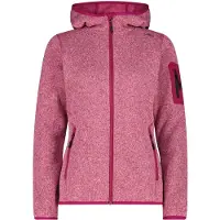 Campagnolo - Women's Jacket Fix Hood Jacquard Knitted 3H19826 - Fleecevest 36, roze