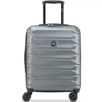 Delsey Meteor 4 wielen Cabinewagen 55 cm met uitbreidingsplooi grijs