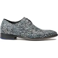 Floris van Bommel Heren Nette Schoenen Sfm-30201 De Netter - Blauw - Maat 41⅓