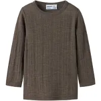 Name it Shirt 'NMMWANG' donkerbruin