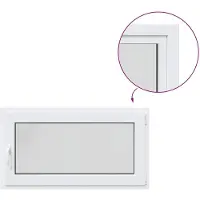 vidaXL Kelderraam RISOR 110 x 55 cm PVC en Glas