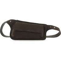 Fredsbruder Leren gordeltas Softly Collection Beltbag Wren Taupe