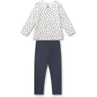Sanetta Nachtkledij donkerblauw / wit
