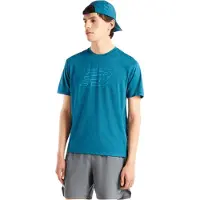 New Balance Functioneel shirt 'RC Essential Graphic T-Shirt' blauw / kobaltblauw