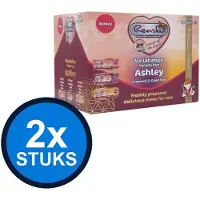 Renske 2x - Vers kat variatiebox Ashley 30x70gr - Kattenvoer Natvoer - 2.1 kg