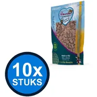 Renske 10x - Gezonde beloning hond crunchy eend&kip 200gr - Hondenvoer Snacks - 200 g
