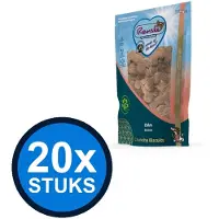 Renske 20x - Gezonde beloning hond crunchy zalm 200gr - Hondenvoer Snacks - 200 g