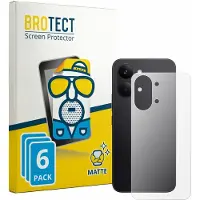 BROTECT - Screenprotector voor Xiaomi Poco X8 Pro Max (Achterkant) - Folie Beschermfolie matte 6 Stuks