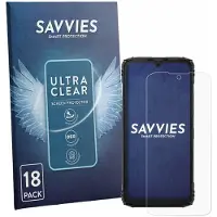 Savvies - Screenprotector voor Doogee Blade 10 Pro Energy - Folie Beschermfolie transparant 18 Stuks