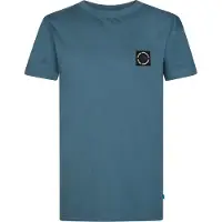 Petrol Industries - Jongens Relaxed katoenen T-shirt millpath - Blauw - Maat 128