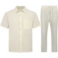 Enos Linnen zomerset oversized twinset