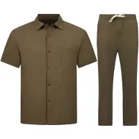Enos Linnen oversized twinset zomerset