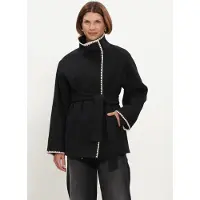 Beaumont Dames Jassen Aliza Short Coat - Zwart - Maat 34