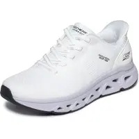 SKECHERS Dames Slip-ins BOBS Sport Arc Waves Sneaker 117863 WLV White Lavender