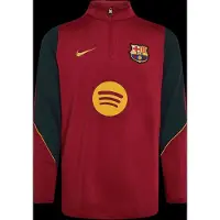Nike FC Barcelona Strike Trainingstrui 1/4-Zip 2026-2027 Kids Rood Donkerblauw Geel
