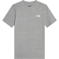 The North Face T-shirt - grijs Jongens/Meisjes Katoen Ronde hals Logo - maat 146/152
