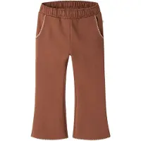 Lil´ Atelier Meisjes Broeken Nmfkilano Rub Sweat Bootcut Pant Lil - Bruin - Maat 92