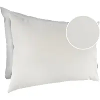 ANRO Sierkussen Wit 30x50 cm - Ademend kunstleer - Inclusief vulling