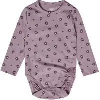 Hummel Rompertje/body 'Aop' lila / lavendel