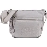 Mandarina Duck schoudertas MD20 Crossoverbag Cocoon Lichtgrijs