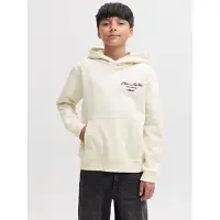 Jack & jones Junior Sweatshirt 'JORCHAMBERI' bourgogne / wit