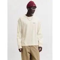 Jack & Jones Shirt 'JORFREDERIKSBERG' wijnrood / wolwit