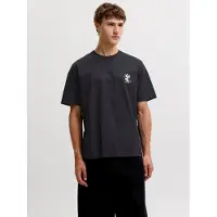 Jack & Jones Shirt 'JWHMaine' zwart / wit