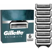 Gillette 10x Intimate Navulmesjes 6 Stuks