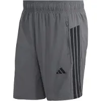 Adidas - Workout Essentials Base 3 Stripes Woven Short - Short XL - Length: 7'', grijs