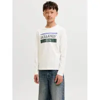 Jack & Jones Junior Shirt blauw / smaragd / wit