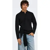 Only & Sons Ben Reg Ls Struct Polo Maat: XL