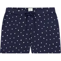 Schiesser Pyjamabroek ' Mix Relax ' donkerblauw / wit