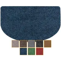 ANRO Deurmat Blauw 75x45cm – Schoonloopmat Antislip Wasbaar Voordeur Hal Binnen & Buiten Op Maat