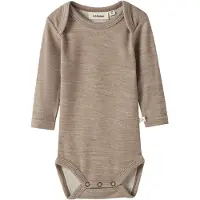 Lil´ Atelier Rompertje/body donkerbeige